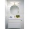 Z-Lite Zane Vanity, 2-Light, 25 In.W x 2.5 In.L x 5 In.H, Modern Gold/Frosted 1008-25W-MGLD-LED - alternate 8